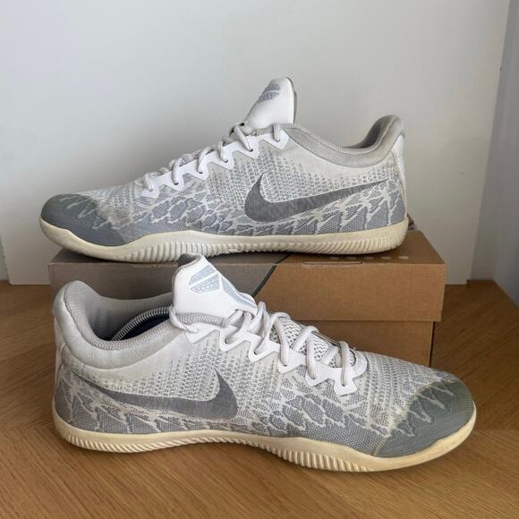 Nike Kobe Mamba Rage Pure Platinum Men Sneakers- SZ 13 - Picture 10 of 12